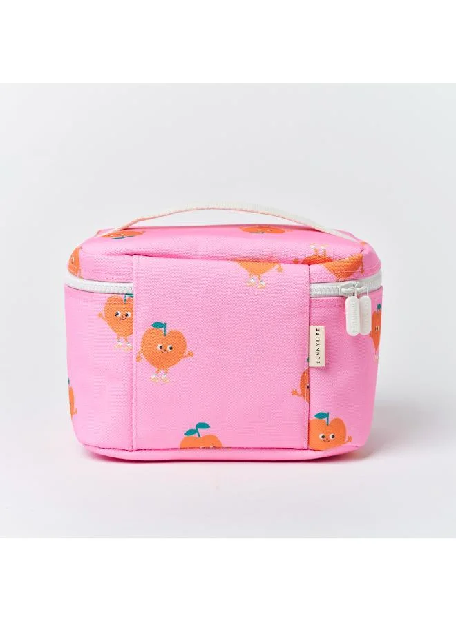 ساني لايف حقيبة غداء للأطفال بوبي الخوخي وردي